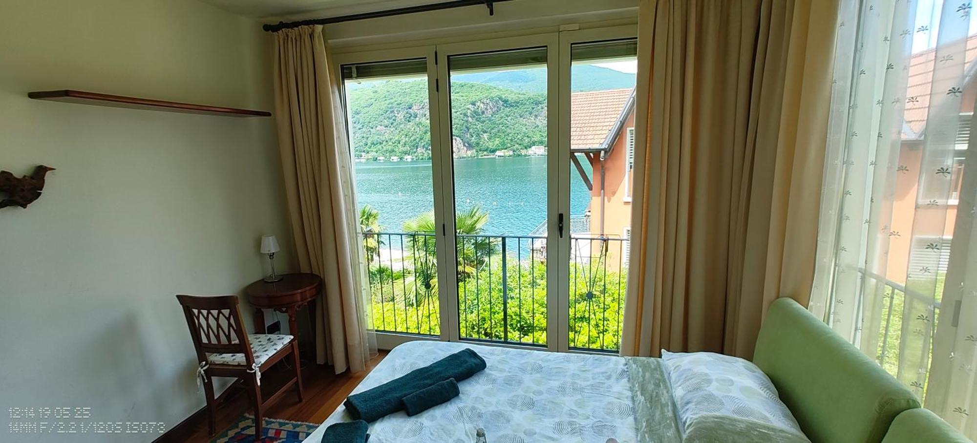 B&B Dolce Vista Al Lago Lugano 波尔图塞里西奥 外观 照片
